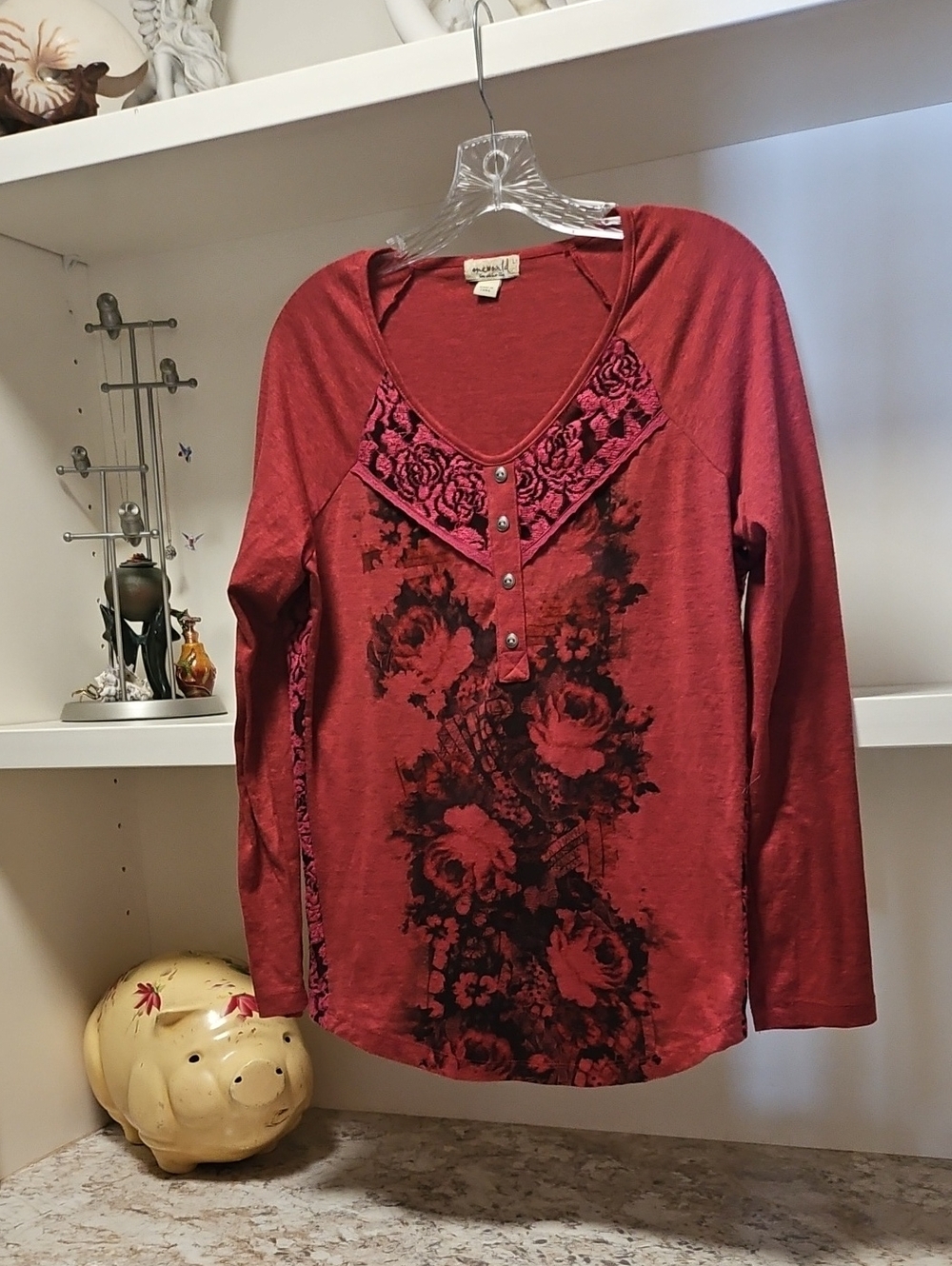 Y2k Floral Top from One World